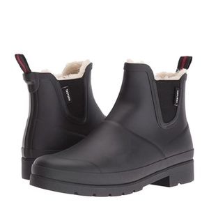 NWT Tretorn Lina Black Winter Rain Boots